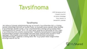 11-Sinf bitiruvchisiga tavsifnoma namunasi 2 11 sinf bitiruvchisiga tavsifnoma namunasi 65cad8b190d6d