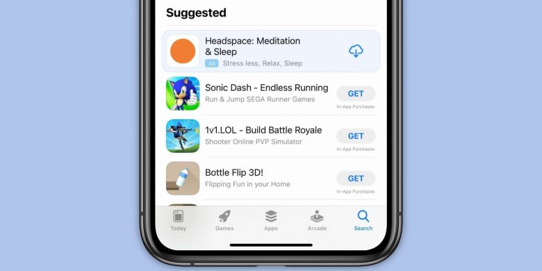 apple app store dokonida qidiruv reklamasini boshlaydi shunday boladi haqida malumot 65cdfefe8ddd3