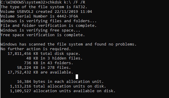 Chkdsk: проверка жесткого диска на ошибки в Windows 2 chkdsk утилита проверки диска на ошибки в windows 10