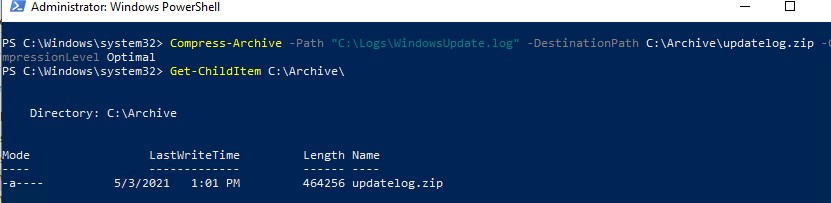 Архивирование и распаковка ZIP архивов в PowerShell 3 powershell архивация zip файлов с помощью командлета Compress-Archive