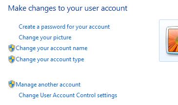 управление User Account Control 