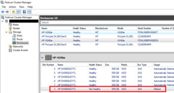 Set-PhysicalDisk -InputObject $Disk -Usage Retired