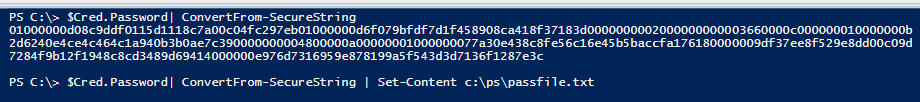 ConvertFrom-SecureString 