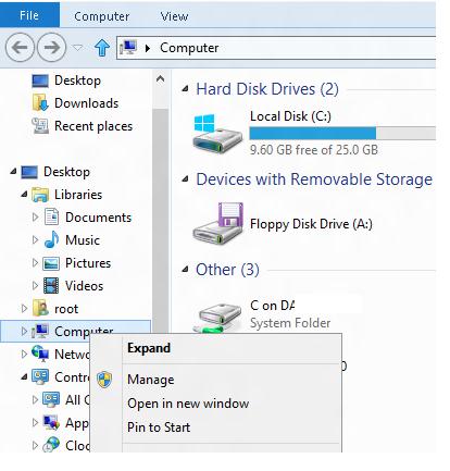 Управление компьютером windows 8 Управление компьютером windows 8