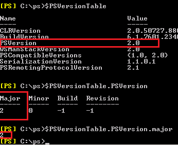 $PSVersionTable