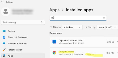 браузер chrome автоматически установлен в windows