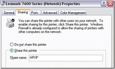 share printer