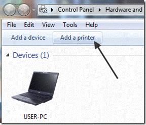 add printer win 7