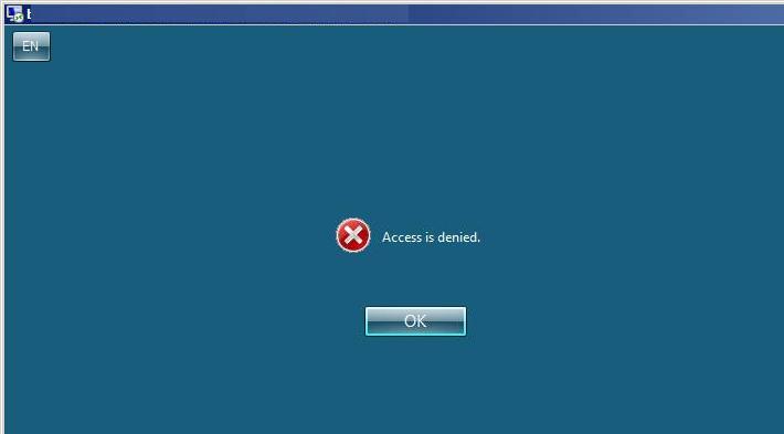 Remote Desktop Services - Access is denied