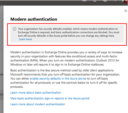 basic auth отключена