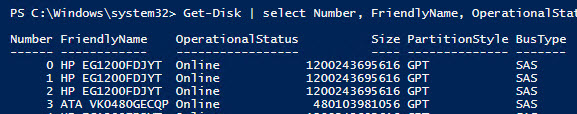 HKEY_LOCAL_MACHINESYSTEMCurrentControlSetServicesarcsasParameters - BusType SAS