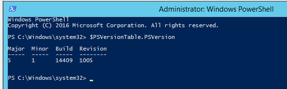 обновление версии windows powershell до 5.1 в windows server 2012 r2