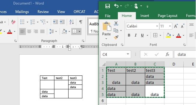 После установки KB4011039 в word 2016 не отображается текст в объединеных ячейках