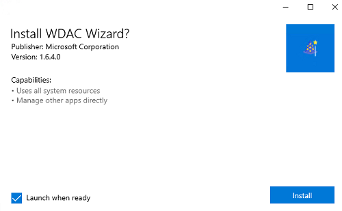 установка WDAC Policy Wizard 