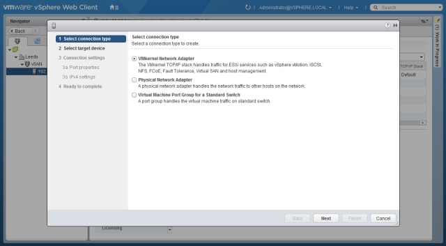 VMkernel Network Adapter 