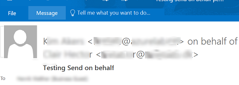права sendas и sendonbehalf в outlook и exchange