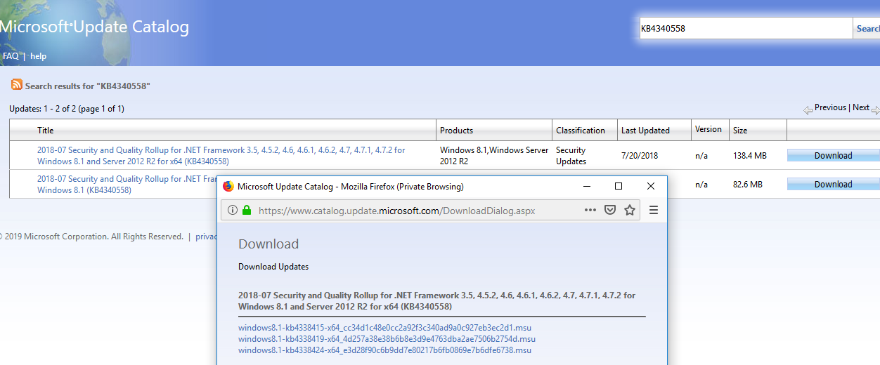 ошибка 0x80092004 при установке .NET Framework в windows server 2012 r2