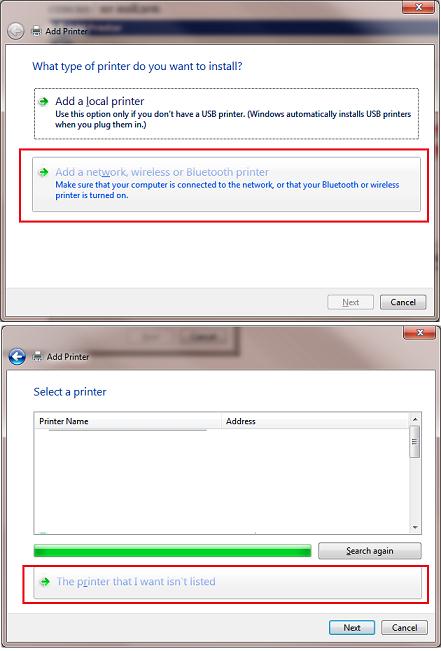 Установка принтера в windows 7 Установка принтера в windows 7