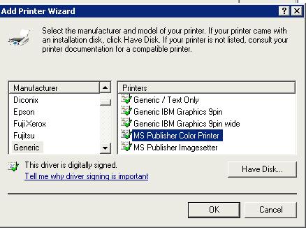 Простой PostScript драйвер в Windows Простой PostScript драйвер в Windows