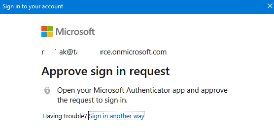 подключение к azure powershell microsoft authenticator