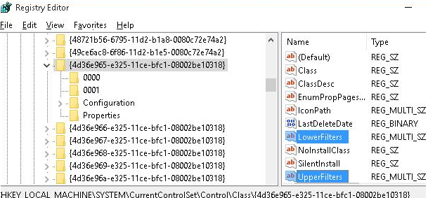 сбросить настройки CD/DVD привода в Windows