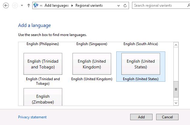 Добавялем английскую раскладку в Windows 8 Добавялем английскую раскладку в Windows 8
