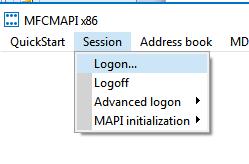 mfcmapi - загрузить профиль outlook