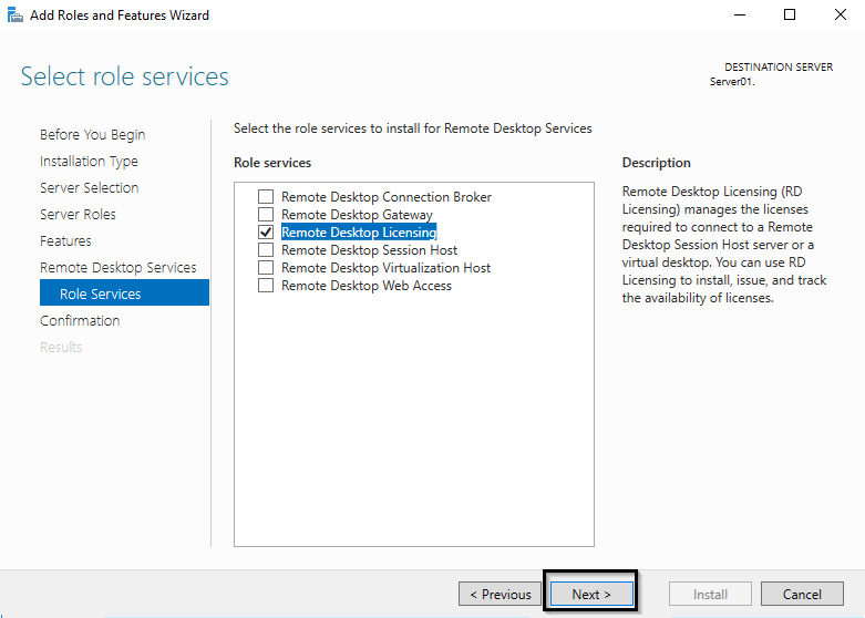 Remote Desktop Licensing - служба лицензирования терминалов