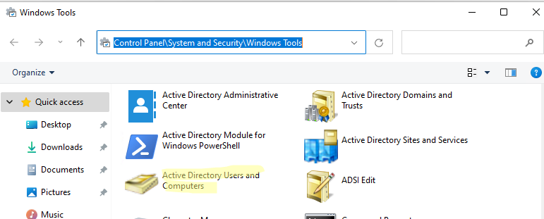 Установка оснастки Active Directory Users and Computers в Windows 10/11 7 консоль пользователи и компьютеры active directory в панели управления windows