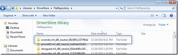 windows 7 Driverstore windows 7 Driverstore