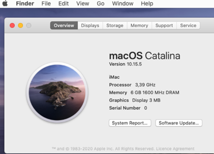 macOS 10.15.5 Catalina