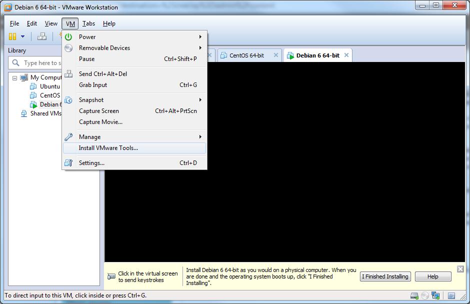 vmtools в VMware Workstation vmtools в VMware Workstation