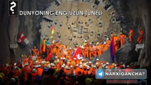 dunyoning eng uzun tunnelining qurilish narxi qancha 65cadf8077747