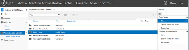 dynamic access control d0b2 windows server 2012 65d24bbc37868