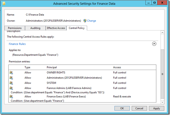 dynamic access control d0b2 windows server 2012 65d24bc1a289c