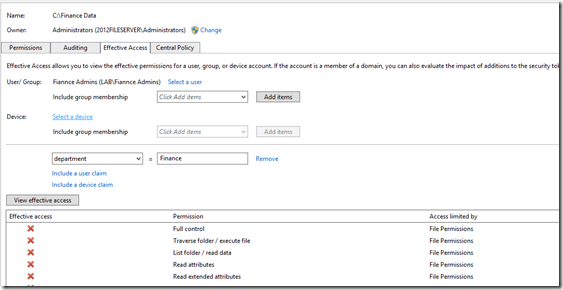 dynamic access control d0b2 windows server 2012 65d24bc1d96f1