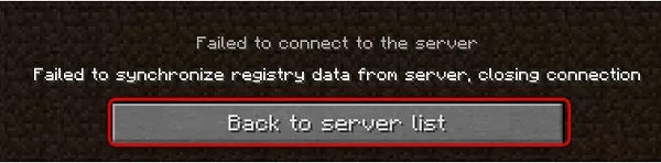 failed to synchronize registry data from server minecraft d0bad0b0d0ba d0b8d181d0bfd180d0b0d0b2d0b8d182d18c 65d9f427e9c56