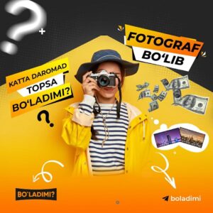 fotograf bolib katta daromad topsa boladimi 65cadee244864