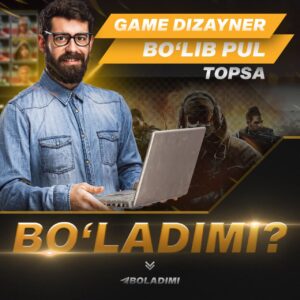 game dizayneri bolib daromad olsa boladimi 65cad801cef02