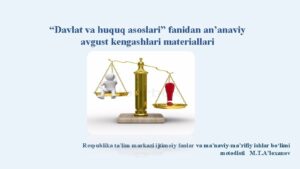 Huquq fanidan dars ishlanma 2 huquq fanidan dars ishlanma 65ca84d27f519