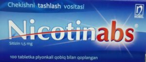 Nikotin abs foydalanish bo’yicha ko’rsatmalar, narxlar 2 nikotin abs foydalanish boyicha korsatmalar