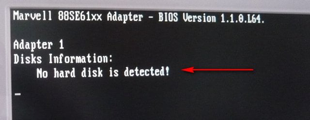 no hard disk is detected 65dfb31deb0aa