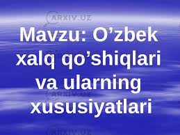 ozbek xalq qoshiqlari 65ca89635b65d