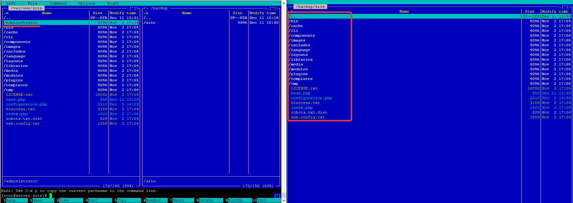 исключения в rsync 