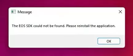 the eos sdk could not be found please reinstall the application d187d182d0be d0b4d0b5d0bbd0b0d182d18c 65d9e94ad04f1