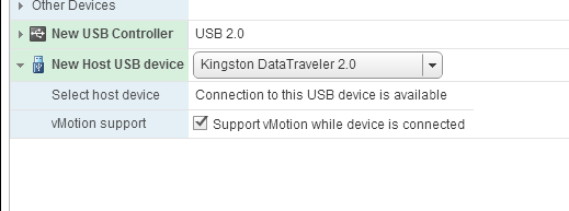 USB Passthrough - проброс флешки в ВМ на vmware esxi