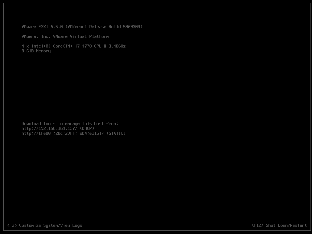vCenter Server Appliance 6.5 «не запускается» после перезагрузки хоста 2 esxi хост загрузился