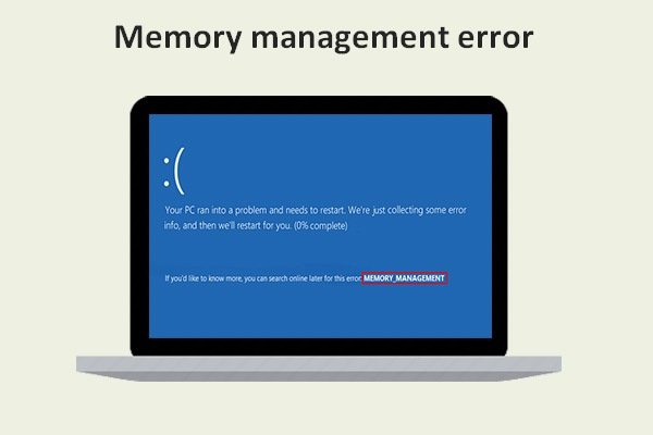 windows 10 da kok ekrandagi memory management xatosini qanday tuzatish mumkin haqida malumot 65cd089f7ba4a
