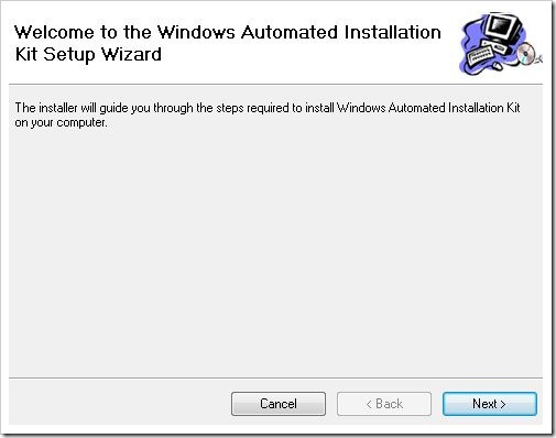 description: windows automated installation kit