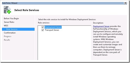 Windows Deployment Services, WAIK и Windows 7. Установка и настройка роли WDS 4 description: wds